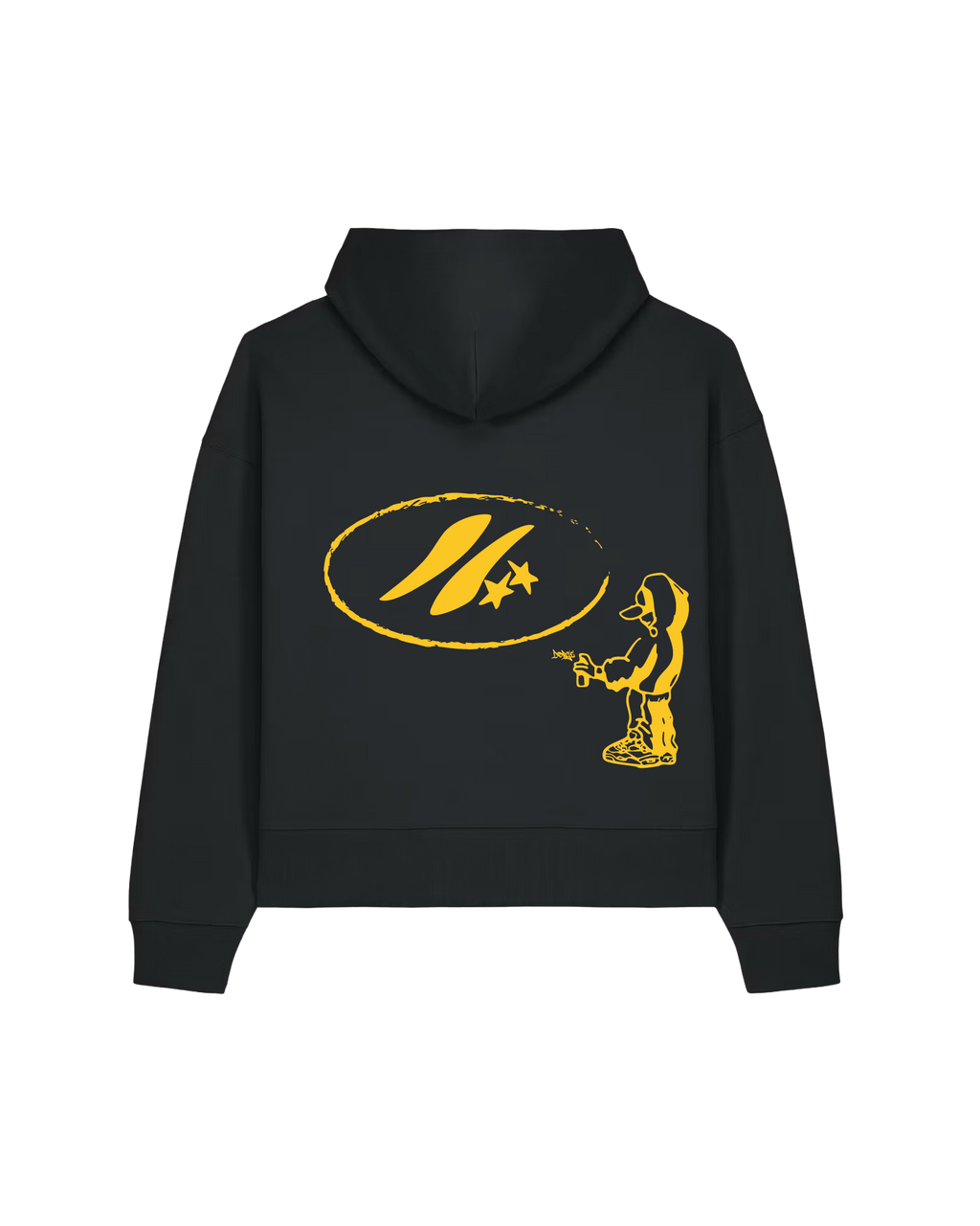 Raw Trace Hoodie- YELLOW