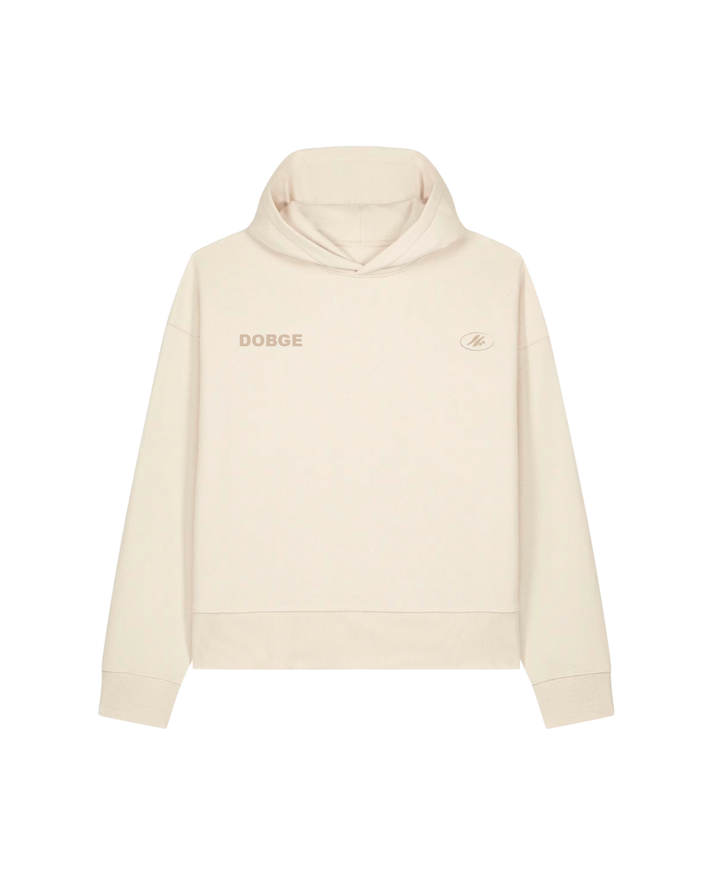 Raw Trace Hoodie-BEIGE